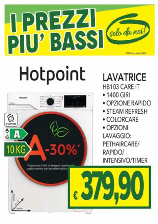 LAVATRICE HOTPOINT-ARISTON HB103 CARE IT